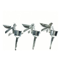 Funil De Óleo Fura Lata Abre Lata Década De 50 60 70 Graco Prateado Funil De Óleo Fura L...