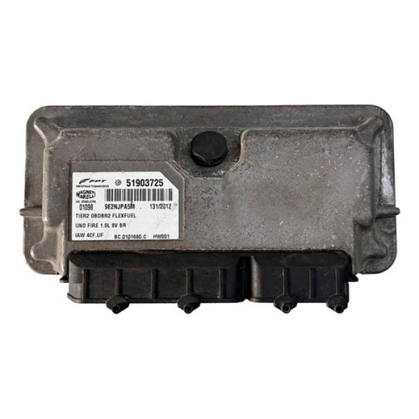 Modulo Injeção Uno Fire 1.0 8v Flex Bosch Central Injeção