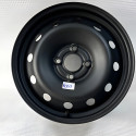 Roda Aro 15\'  Renault Clio Logan Sandero Idea Borlem 4x100 Preto