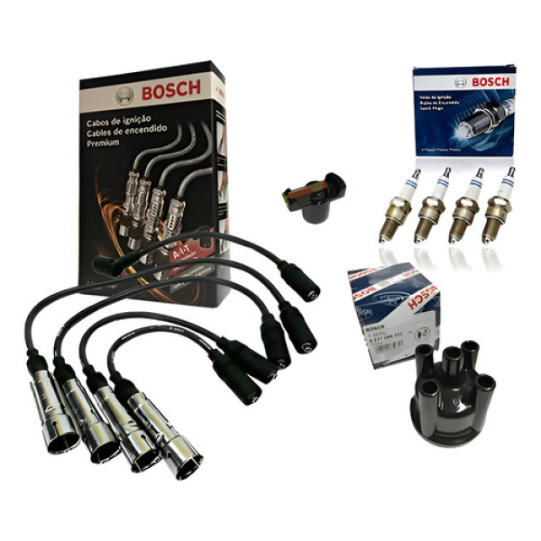 Kit Cabos Velas Rotor Tampa Gol Saveiro Motor Ap 1.5 1.6 1.8 Preto Kit Cabos Velas Rotor Tampa Gol Saveiro Motor Ap 1.5 1.6 1.8 Preto