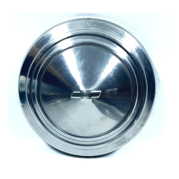 Calota Opala Caravan Chapeu Chines 1975 Cromo Calota Opala Caravan Chapeu Chines 1975 Cromo