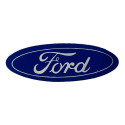 Adesivo Emblema Ford Azul Oval Sem Resina 71mm X 26mm