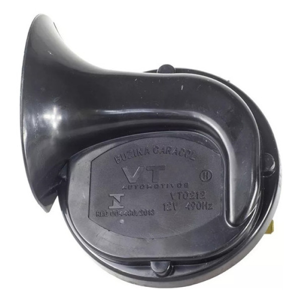 Buzina Tipo Caracol Individual 1 Terminal - 12v Universal
