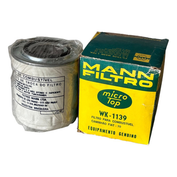 Filtro Combustível Mann Filter Frontier Diesel Filtro Combustível Mann Filter Frontier Diesel