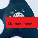 Volante De Direção Universal Cougar Sem Botão Cubo 6 Furos