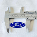 Adesivo Ford Oval Decalque Emblema Sem Resina 45mm X 17mm