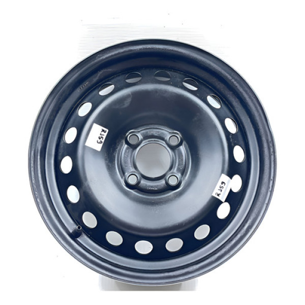 Roda Renault Clio Logan Sandero Senic Partner Megane Aro 15\' Preto Roda Renault Clio Logan Sandero Senic Partner Megane Aro 15\' Preto