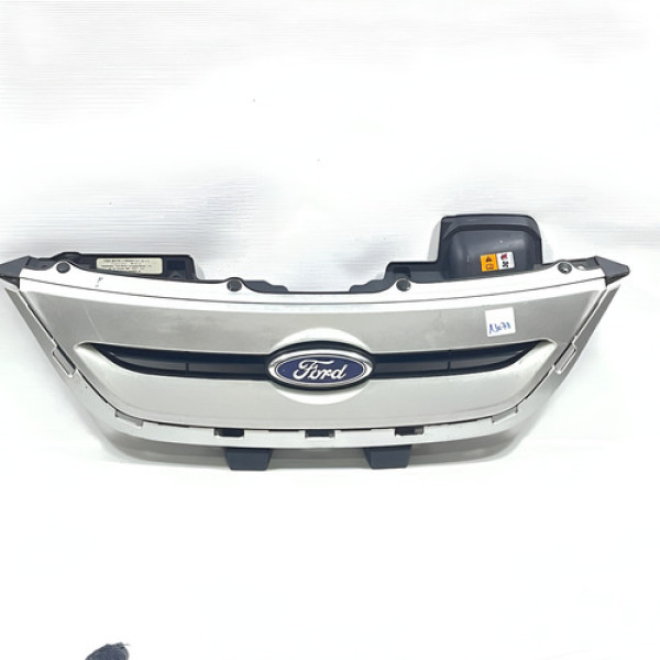 Grade Frontal Parachoque Ford New Fiesta 2009 A 2012 Prata Grade Frontal Parachoque Ford New Fiesta 2009 A 2012 Prata